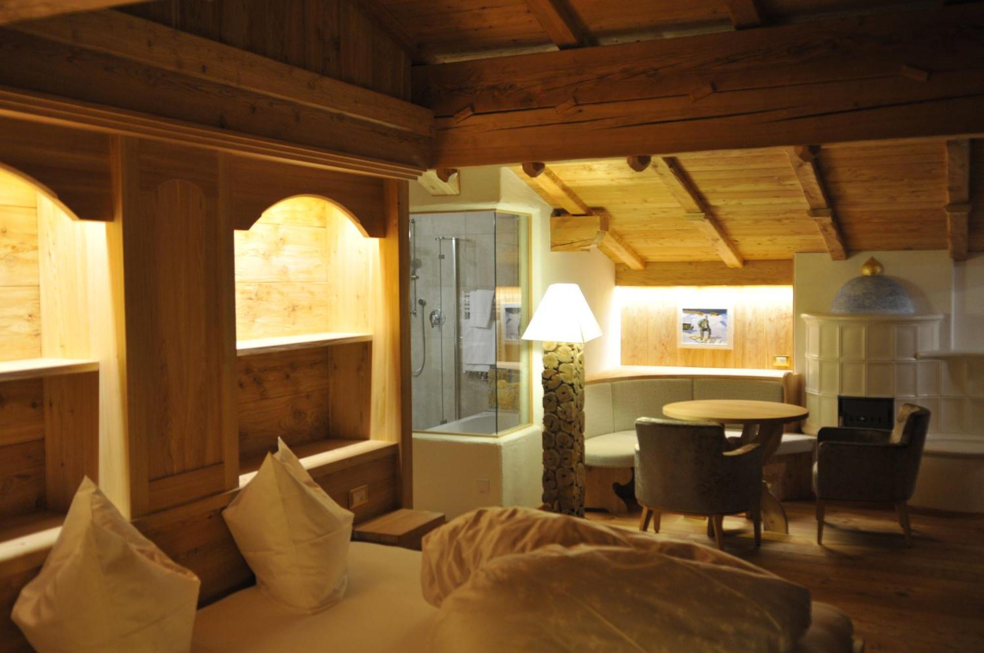 Dorfhotel Beludei Santa Cristina Val Gardena Oda fotoğraf